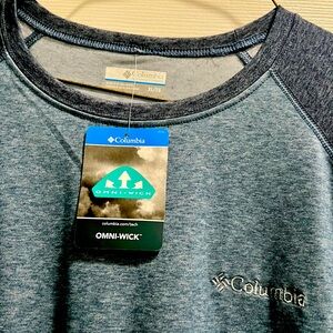 COLUMBIA MENS OMNI WICK LONG SLEEVE T-SHIRT